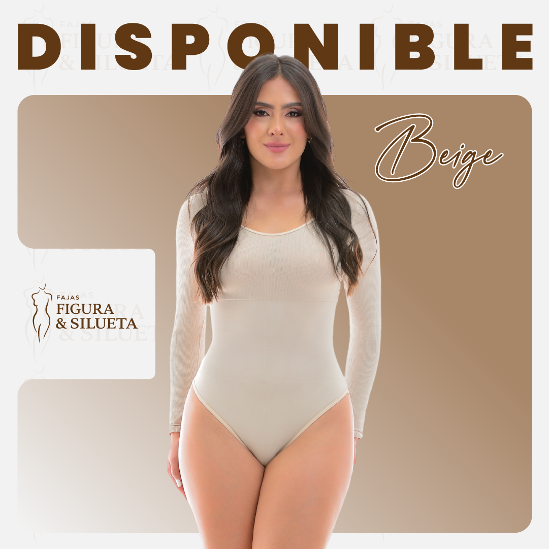 Body faja manga larga