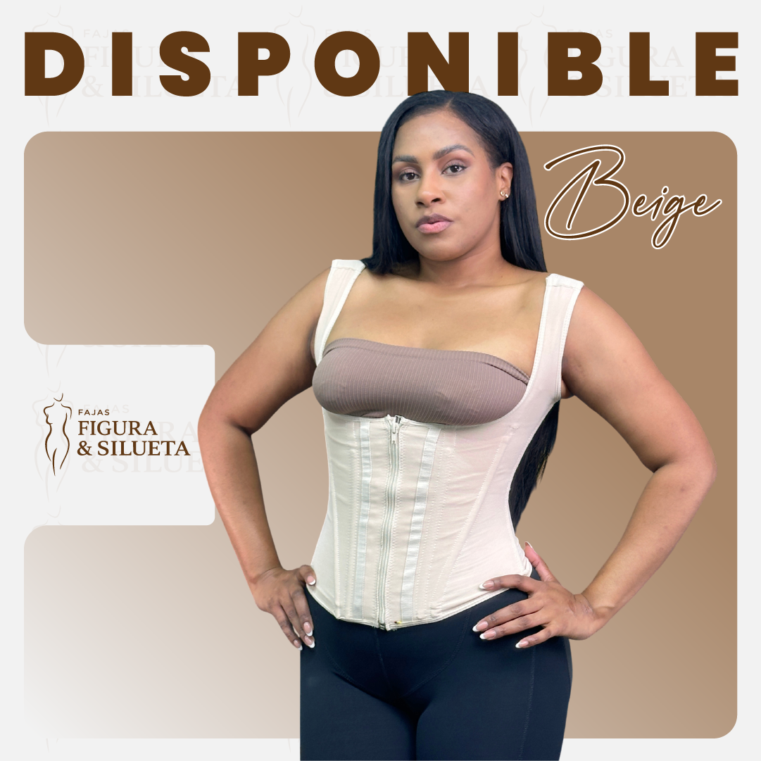 Chaleco corset 9 varillas